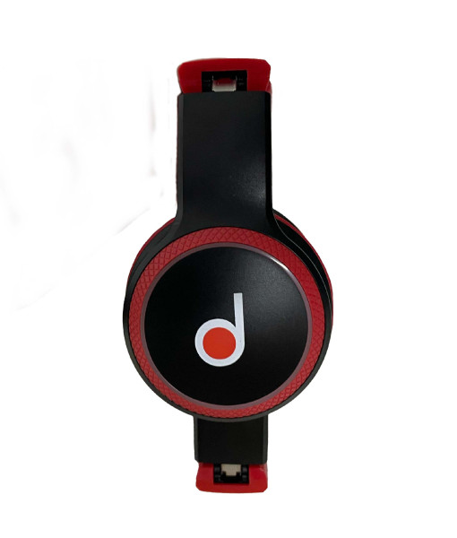 Fone de Ouvido Preto e Vermelho People - delaware