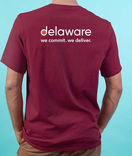 Camiseta em malha vermelha Masculina - delaware