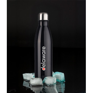 Garrafa Preta em Inox 750ML- delaware