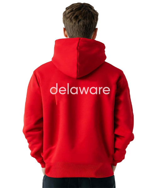 Moletom Vermelho Unissex Kit Onboarding - Item 3 - delaware